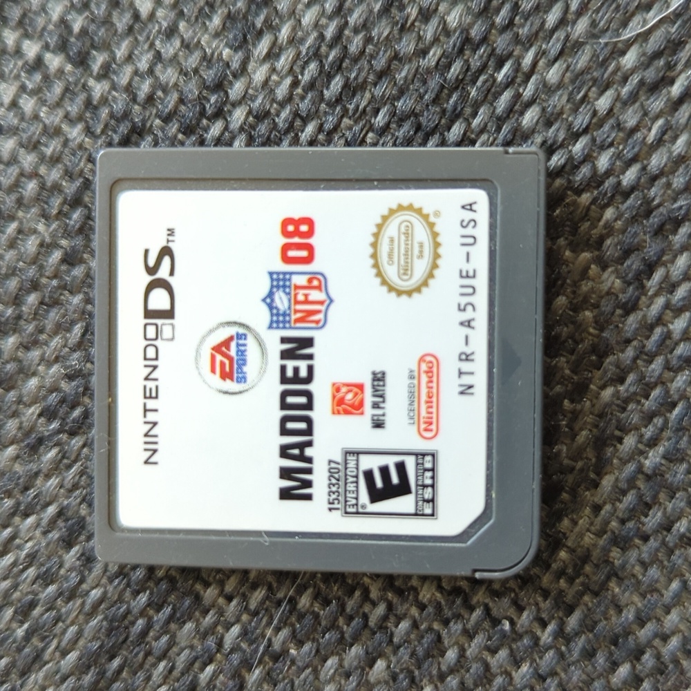 Nintendo DS Game. Madden 08